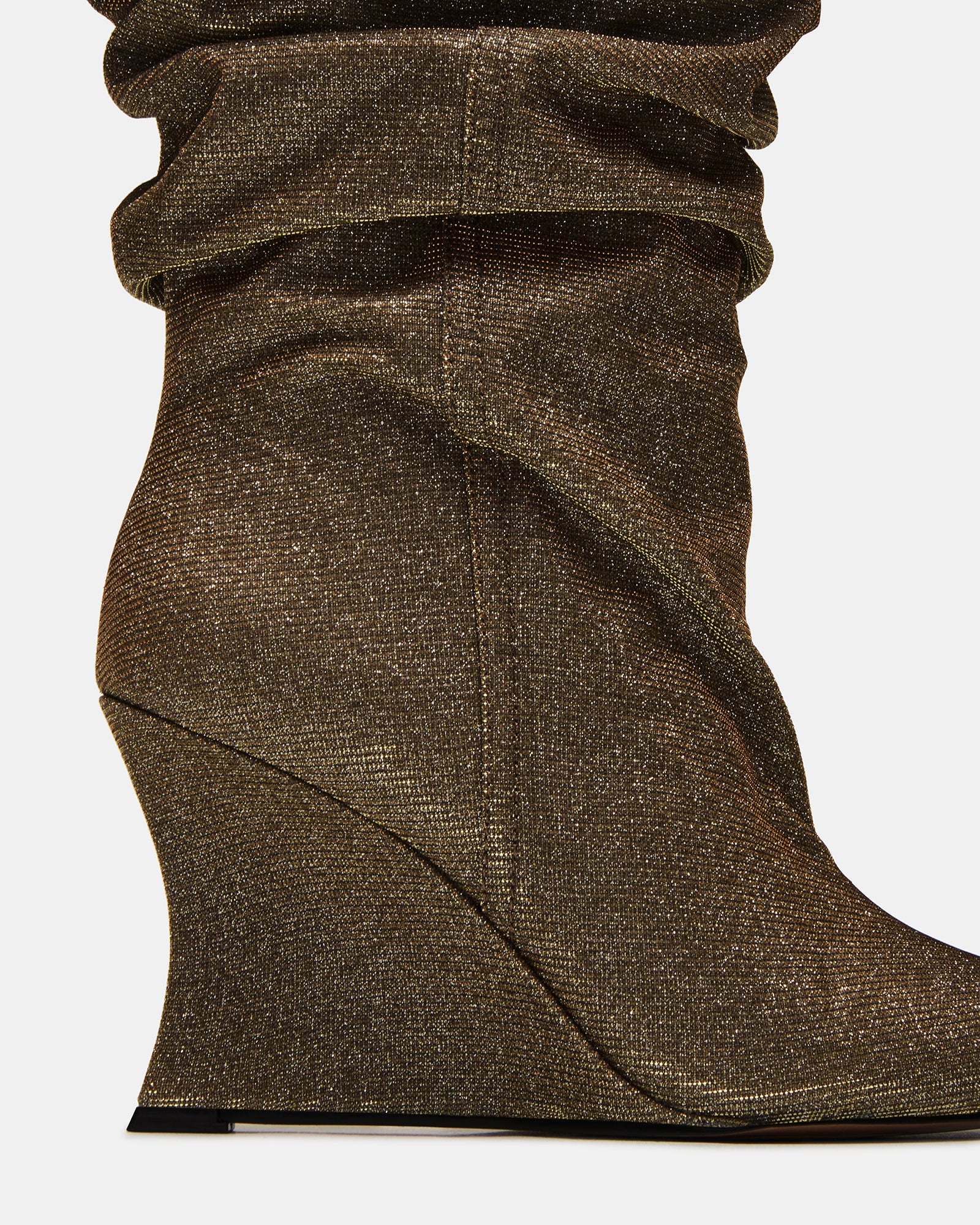 DISTORTION GOLD GLITTER